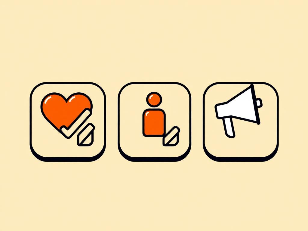 Choosing goals like feedback, early users, visibility